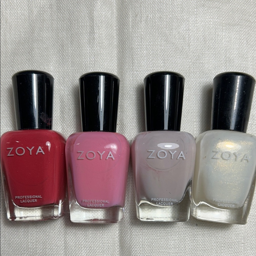 Zoya bundle of 4 colors